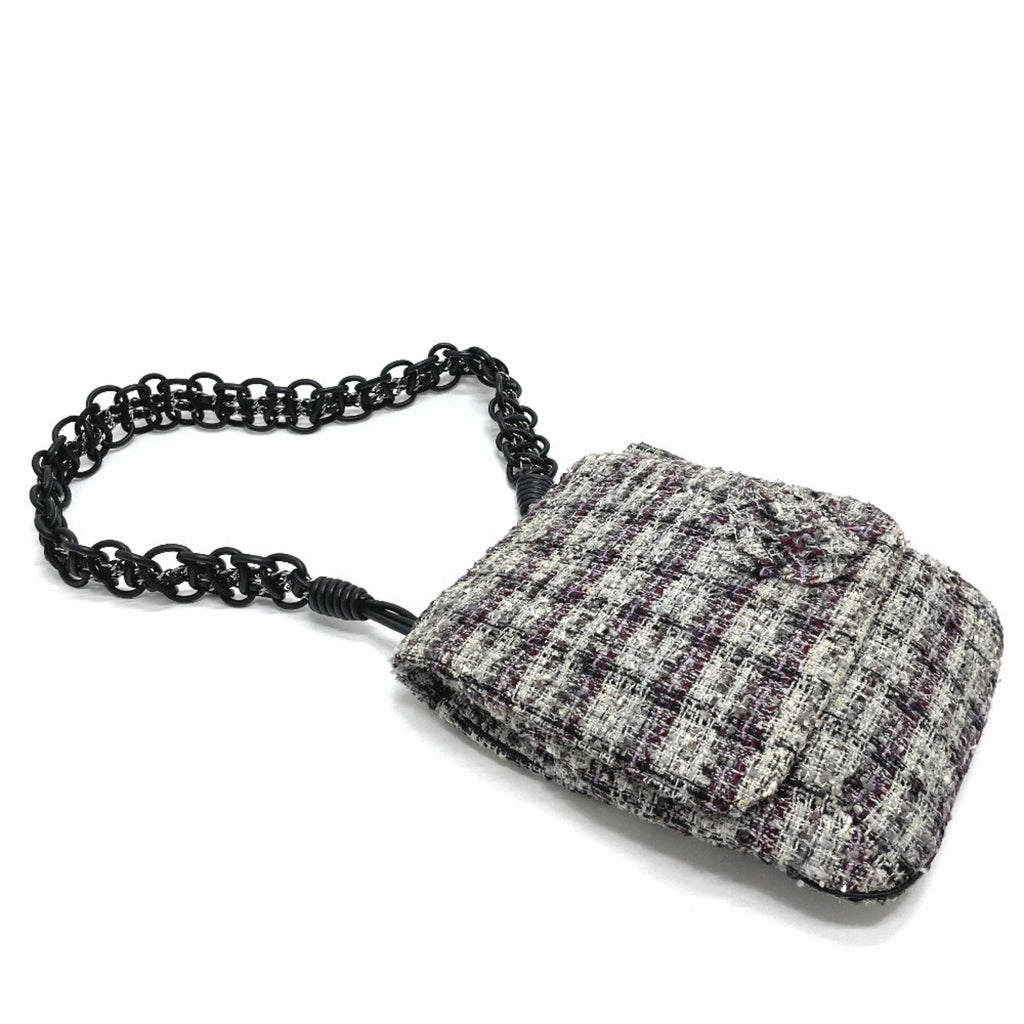 Chanel Tweed Chain Bag Model Tweed
