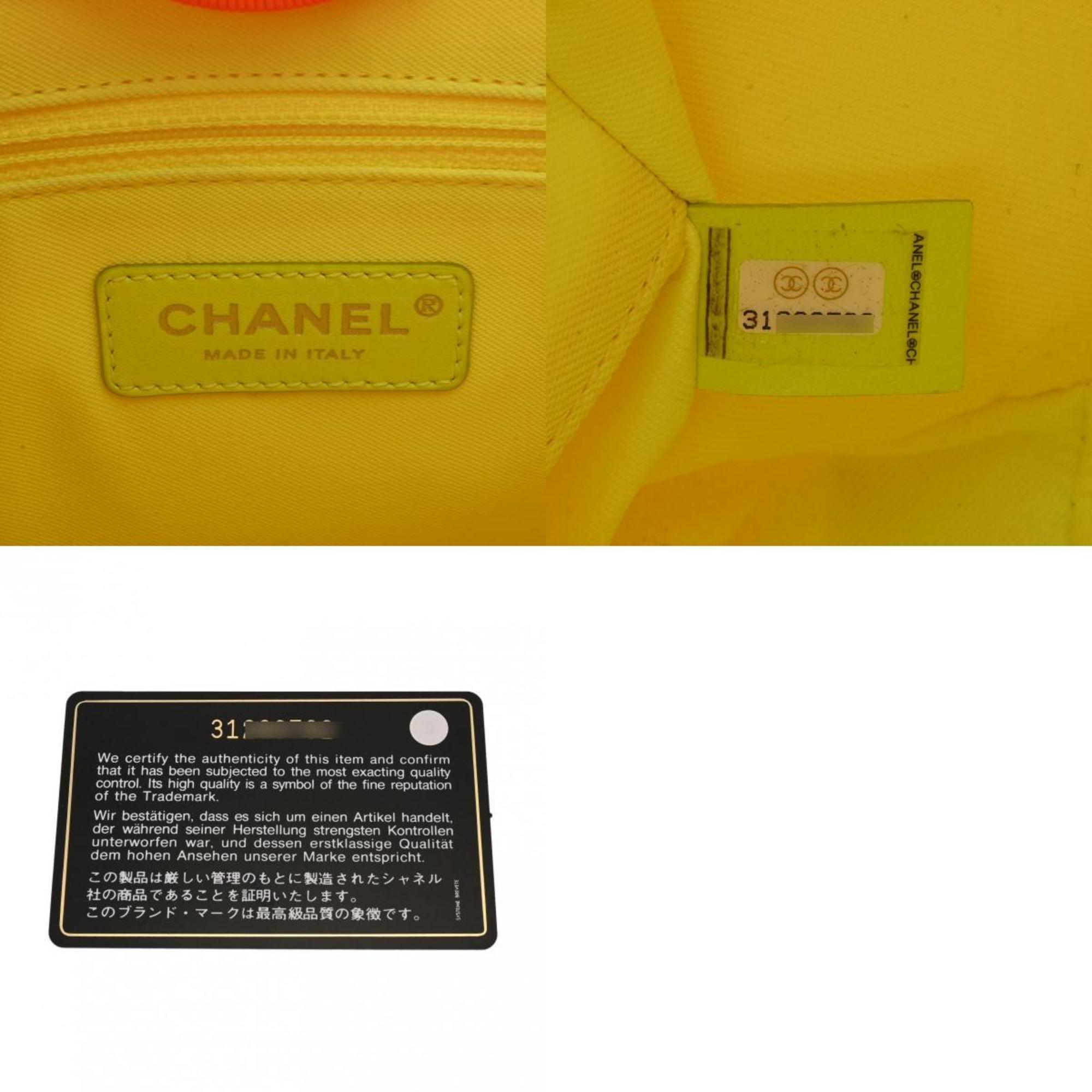 Chanel Chanel Tote Neon Orange Bag