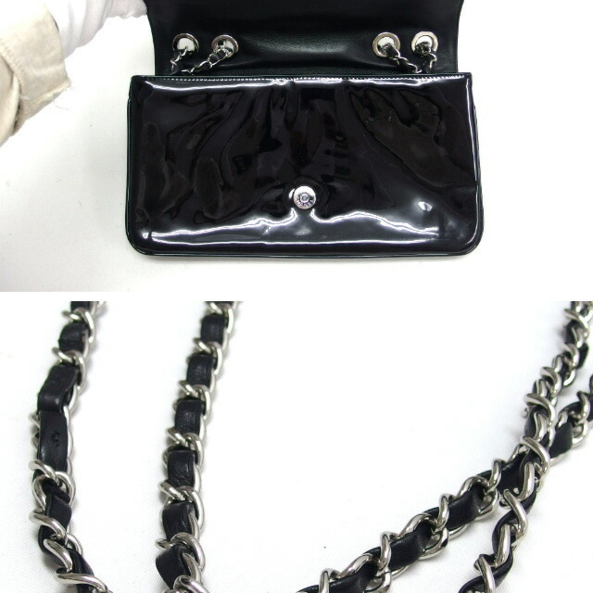 Chanel Classic Flap Bag Patent Leather