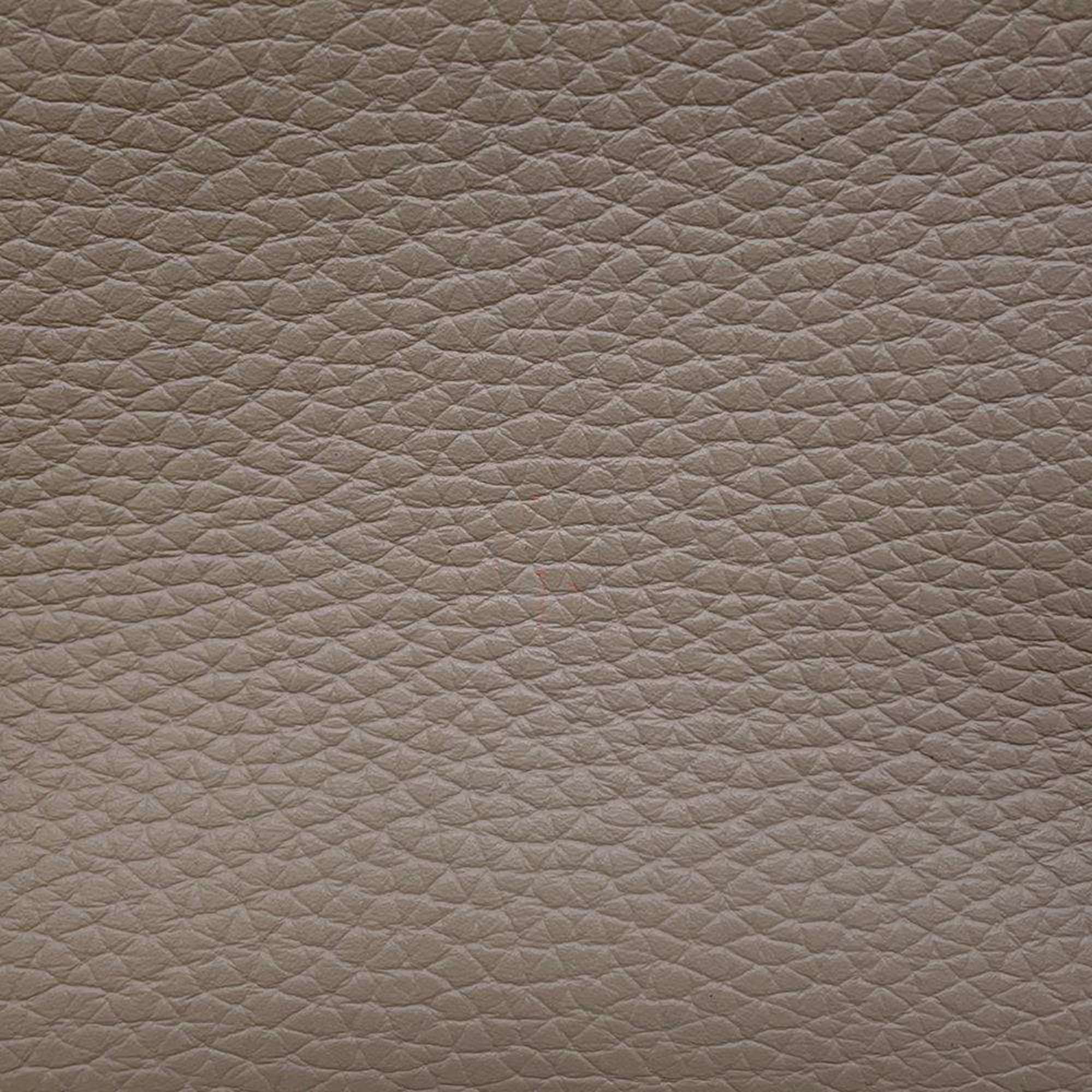 Leather Capucines Bag with Dust Bag and Shoulder Strap