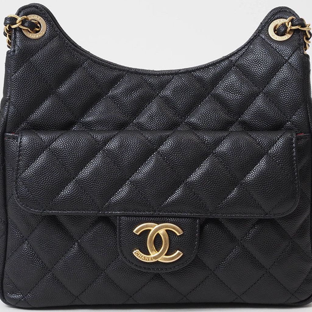 Chanel Classic Shoulder Bag Quilted Leather