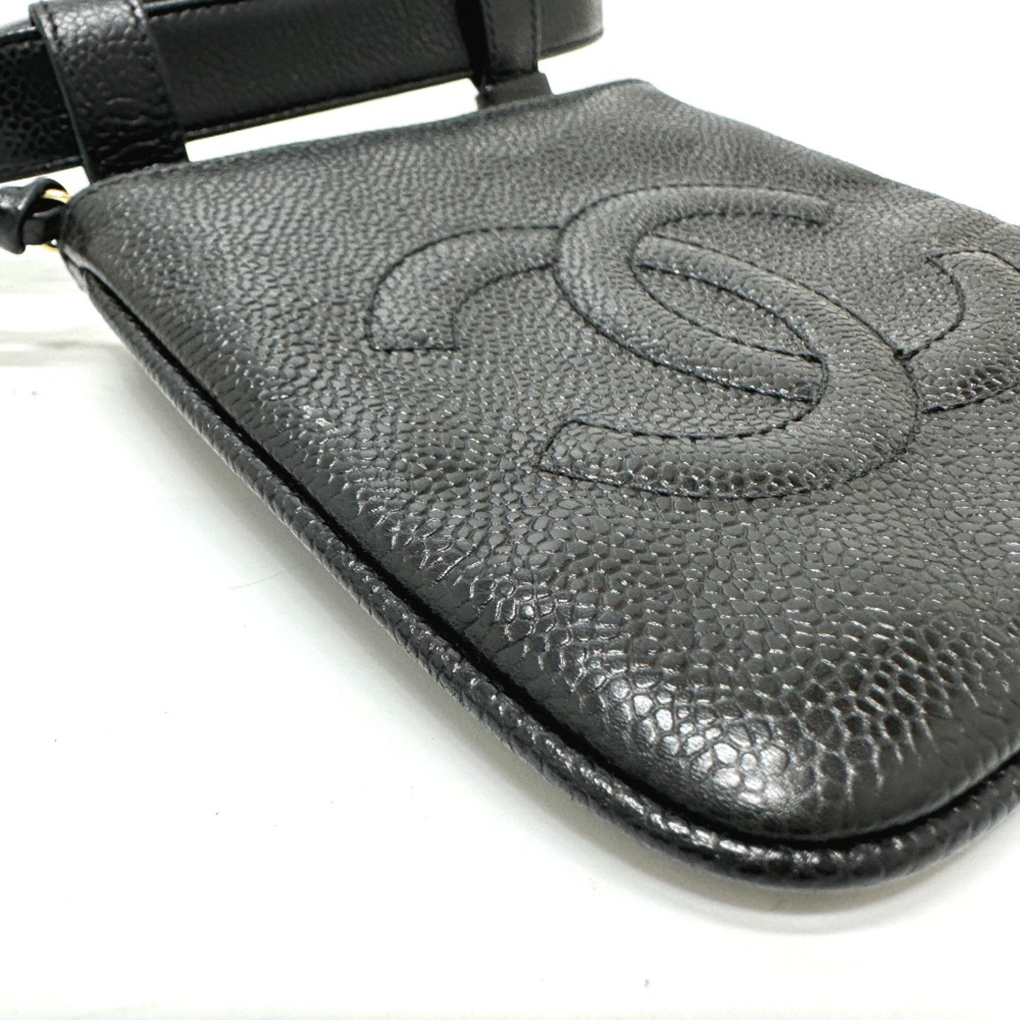 Chanel Caviar Leather Belt Bag