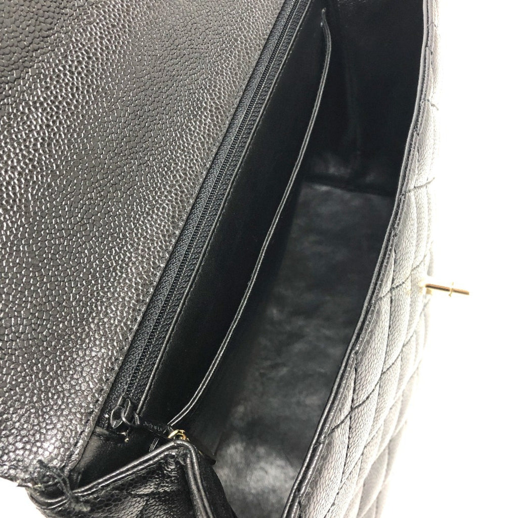 Chanel Classic Handbag Black Quilted