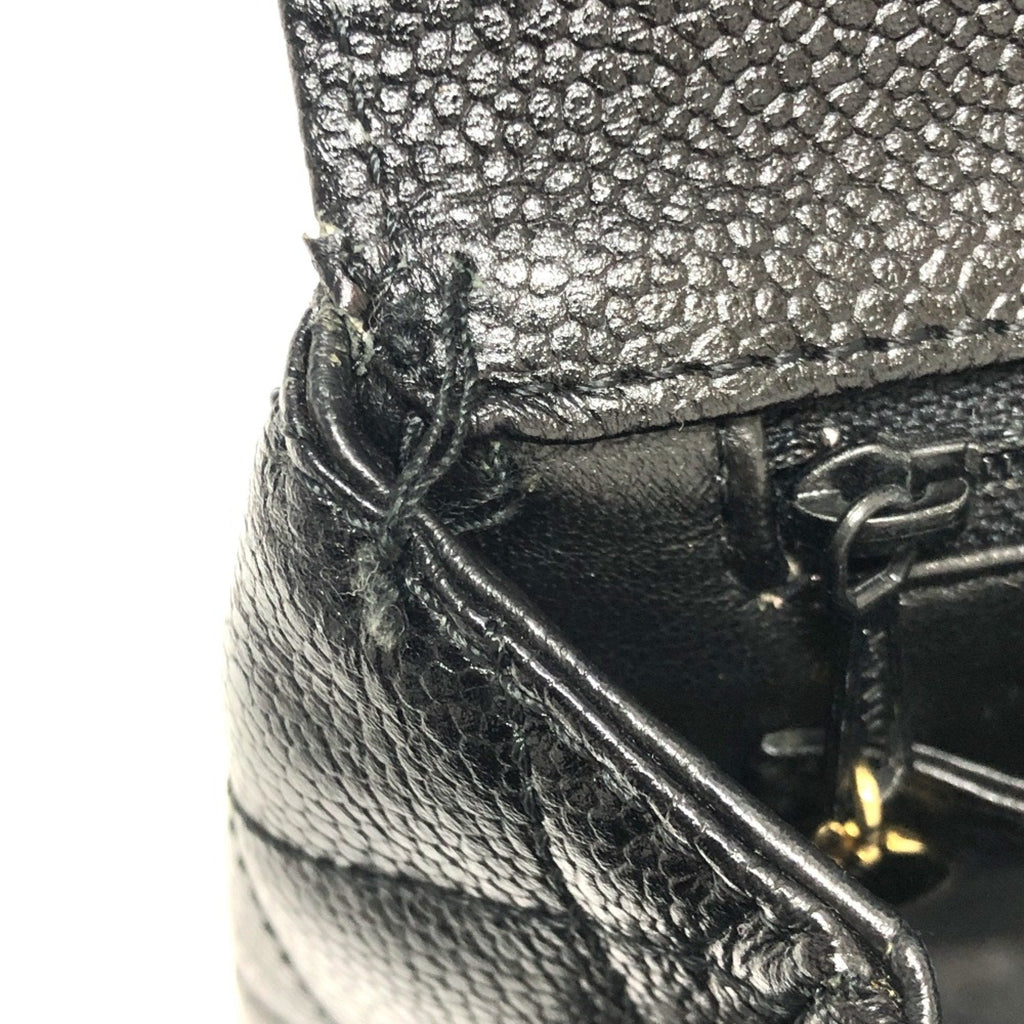 Chanel Classic Handbag Black Quilted