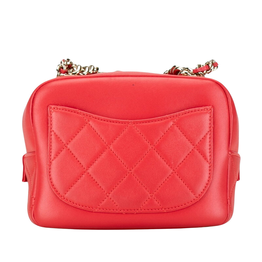 Chanel Studded Quilted Chain Bag