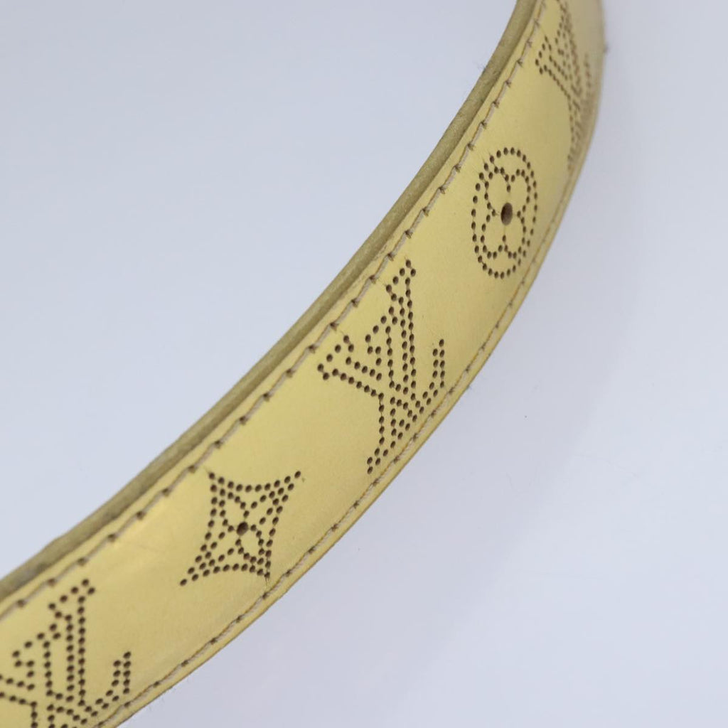 LV Monogram Empreinte Belt Gold