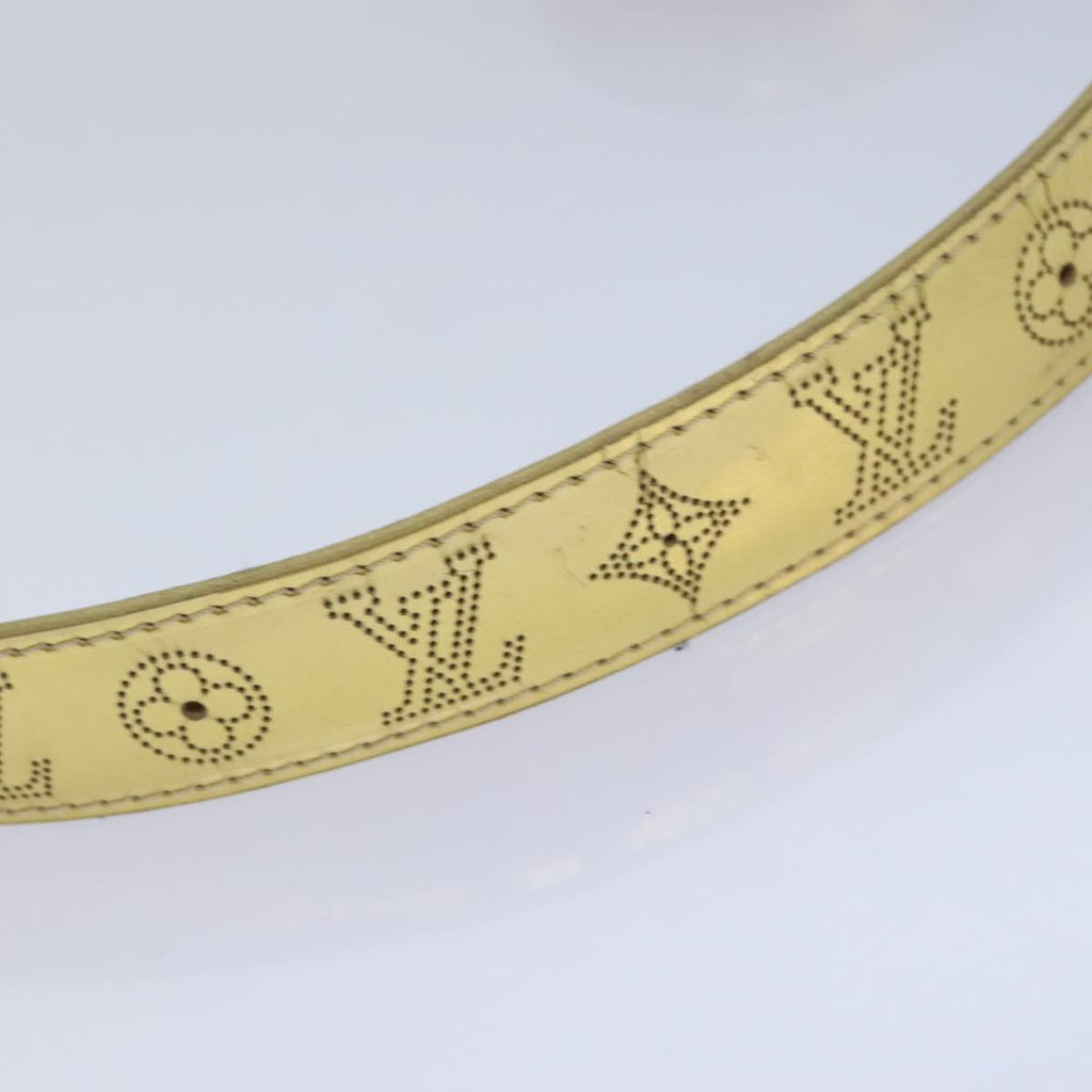 LV Monogram Empreinte Belt Gold