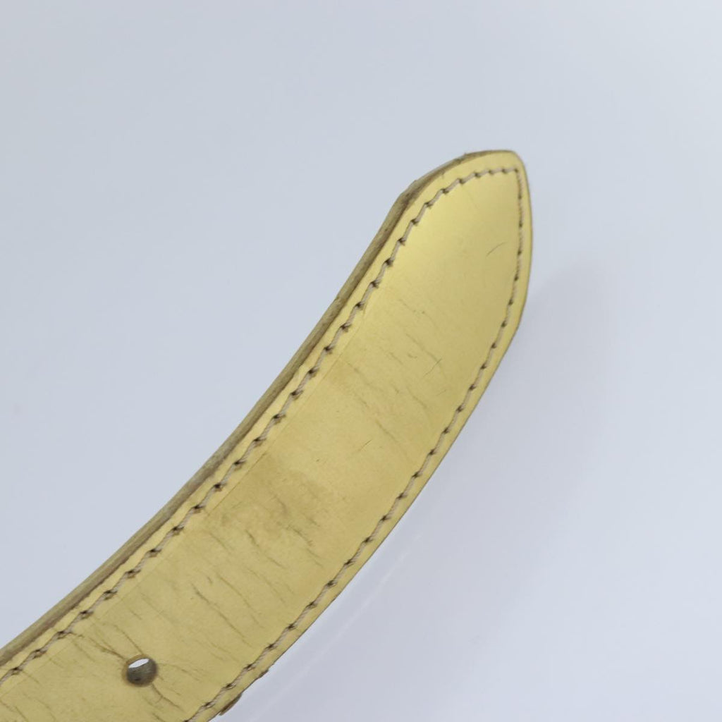 LV Monogram Empreinte Belt Gold