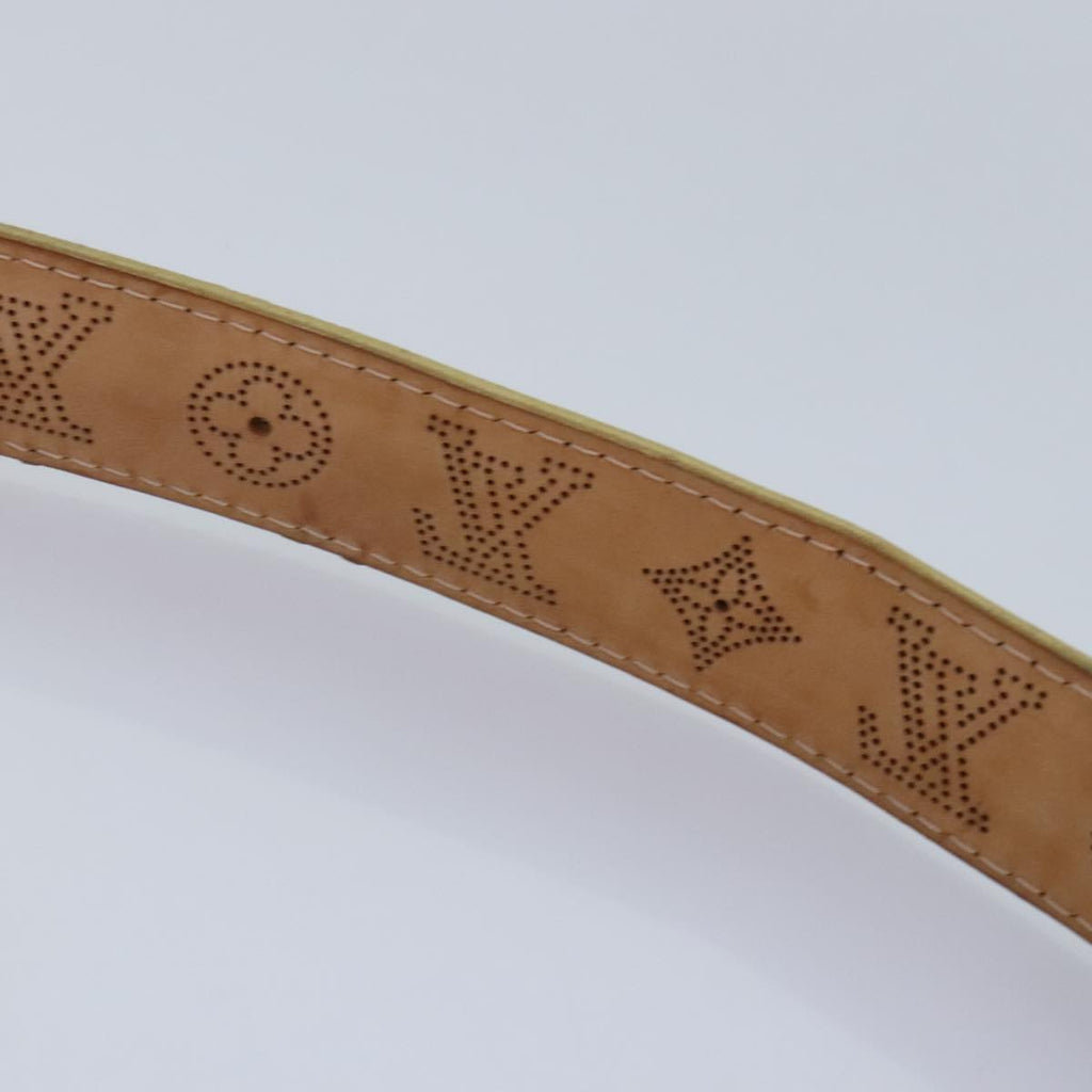 LV Monogram Empreinte Belt Gold