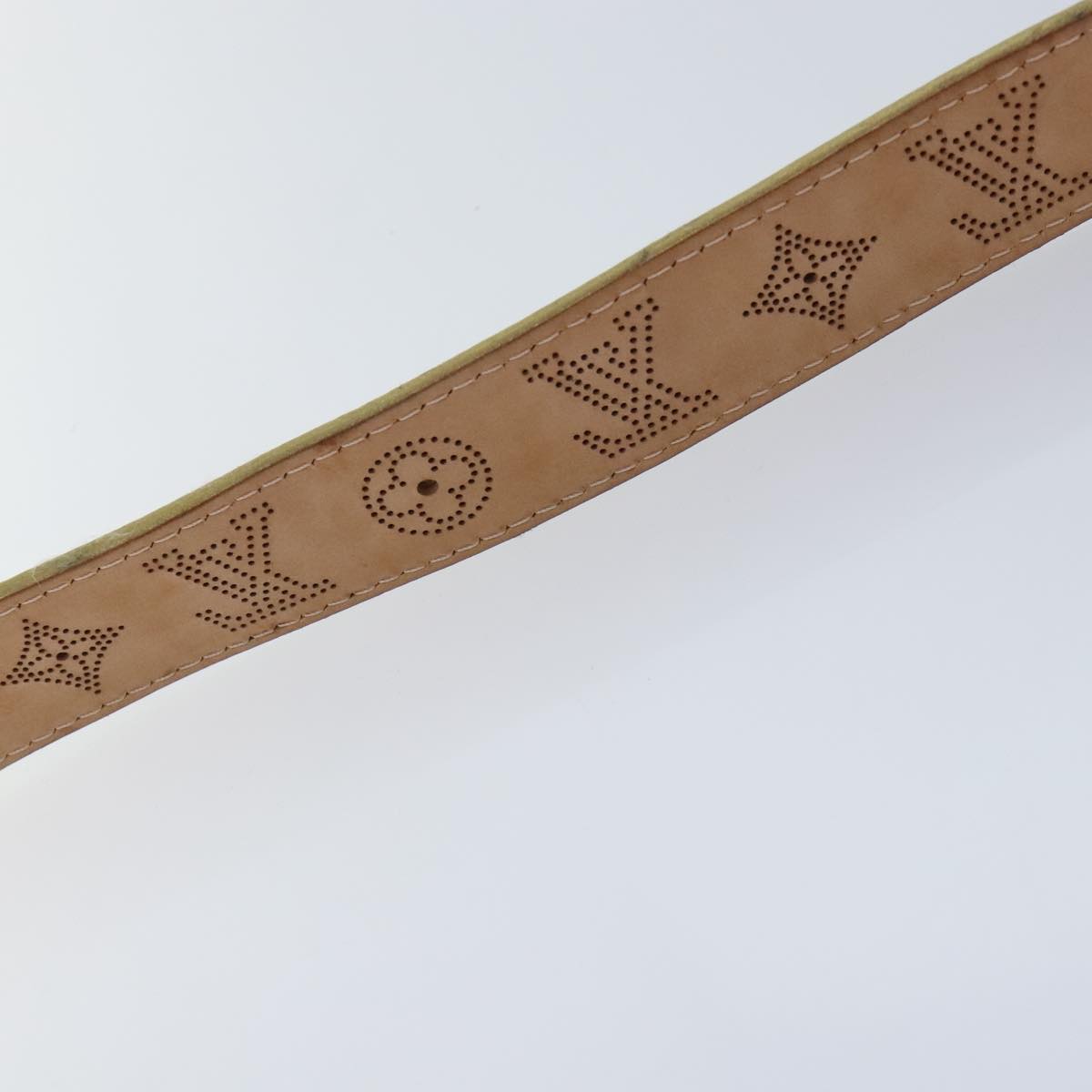 LV Monogram Empreinte Belt Gold