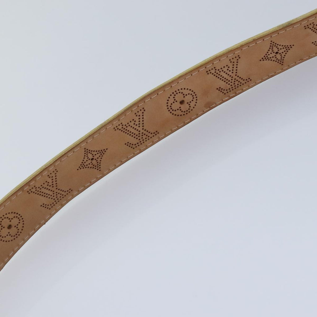 LV Monogram Empreinte Belt Gold