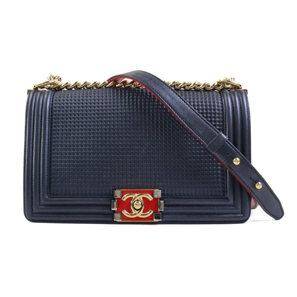 Chanel Boy Chanel Quilted Lambskin Bag