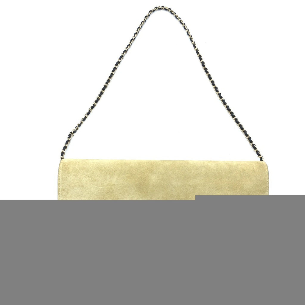 Chanel Suede Leather Chain Bag