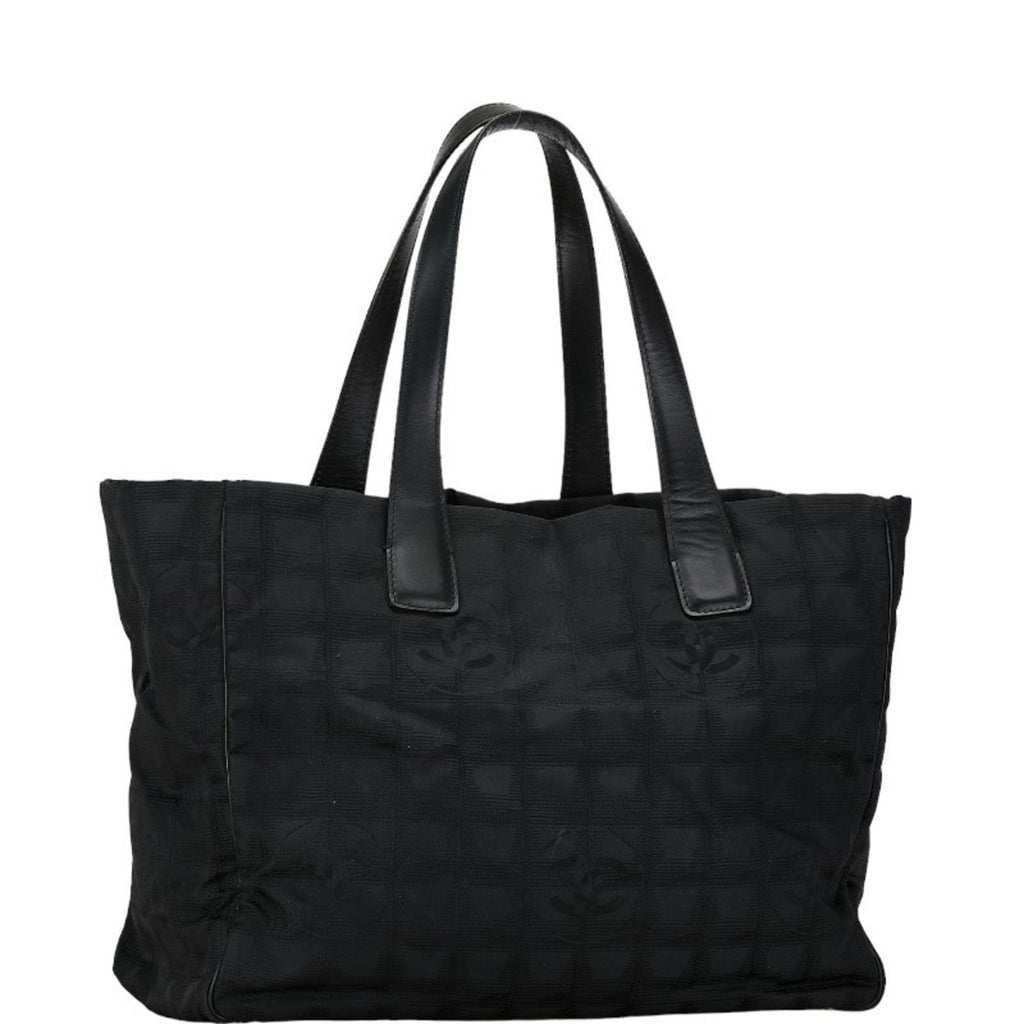 Chanel Quilted Tote Bag Model Black Tote