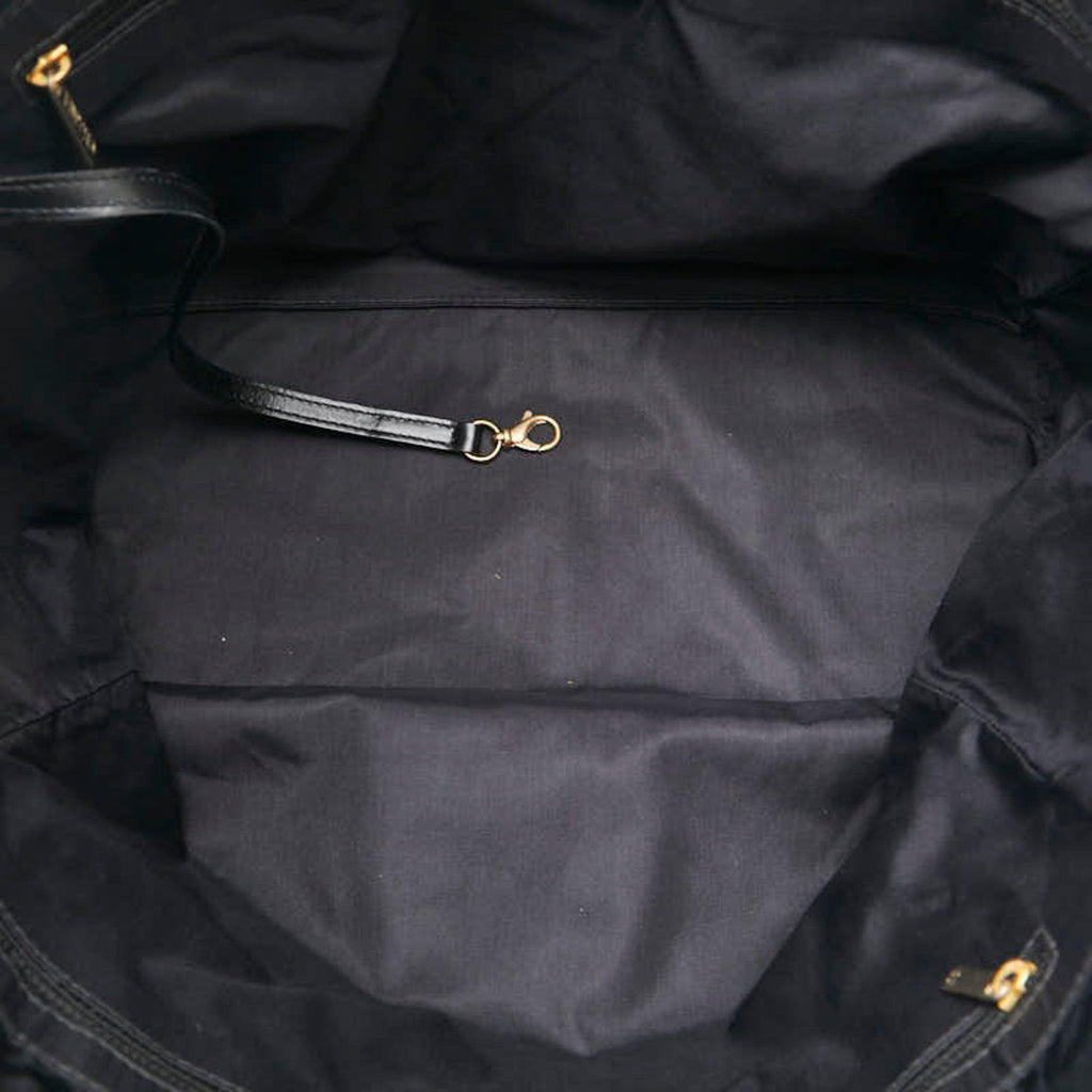 Chanel Quilted Tote Bag Model Black Tote