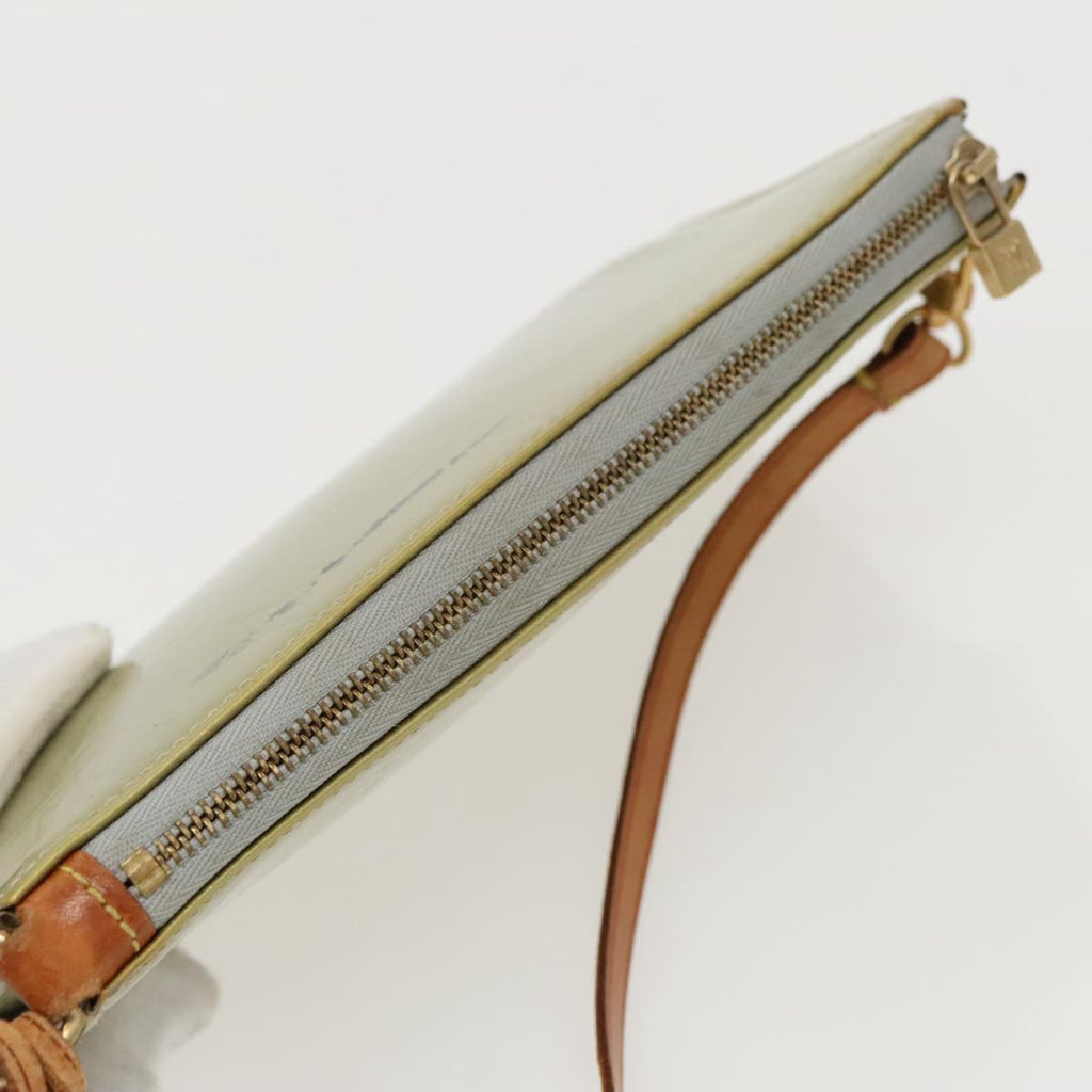 Pochette Vernis Clutch Green Patent Leather