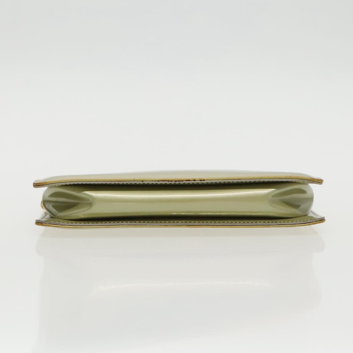Pochette Vernis Clutch Green Patent Leather