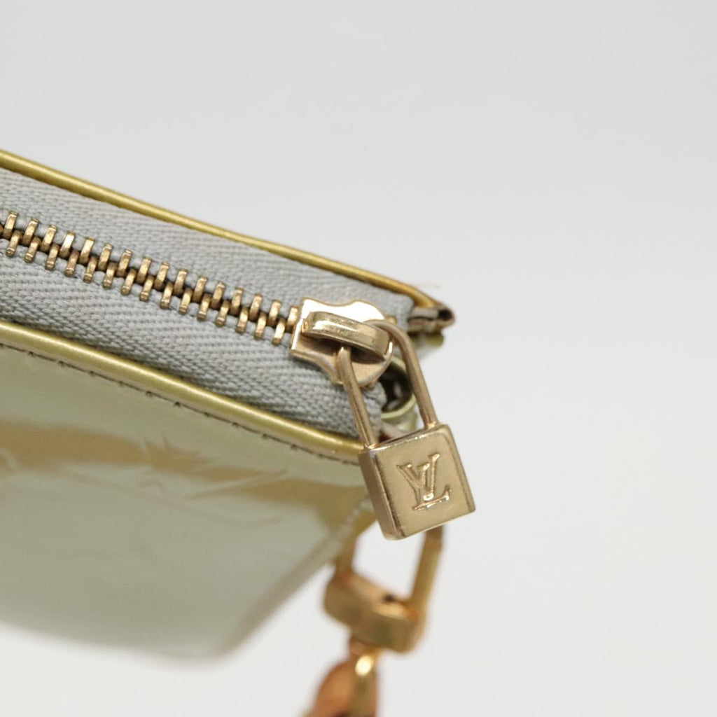 Pochette Vernis Clutch Green Patent Leather