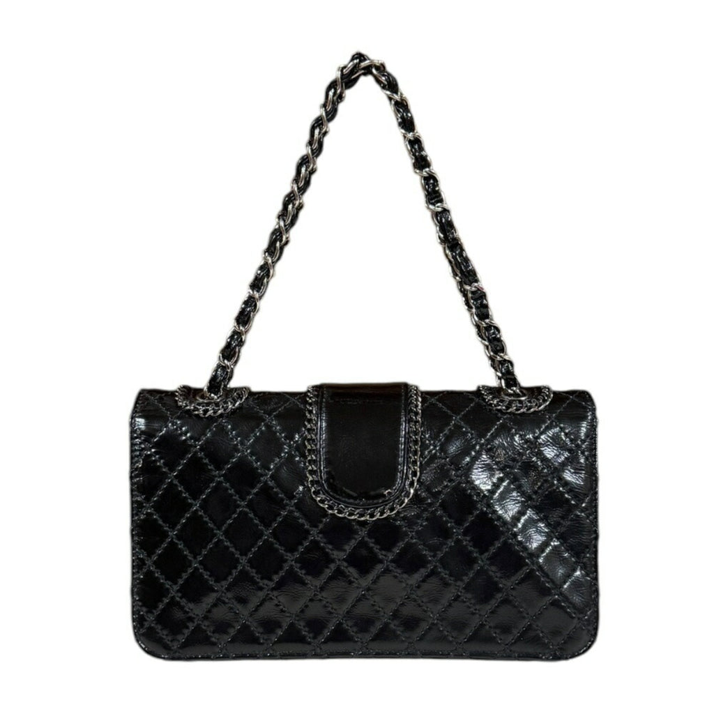 Chanel Quilted Leather Chain Bag Classic Flap