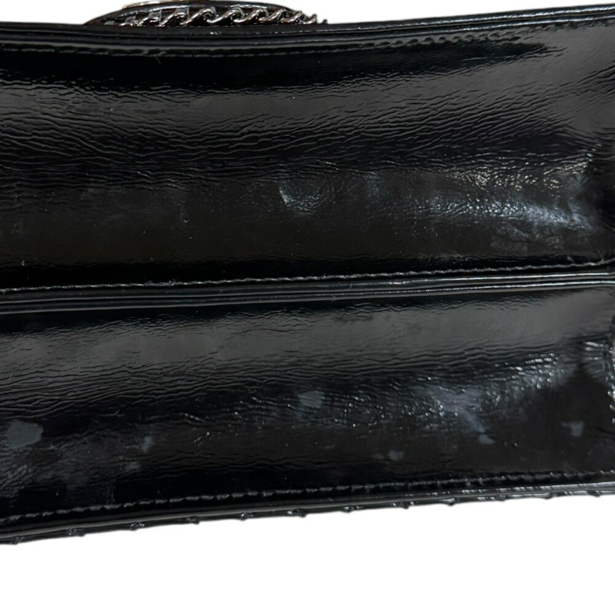Chanel Quilted Leather Chain Bag Classic Flap