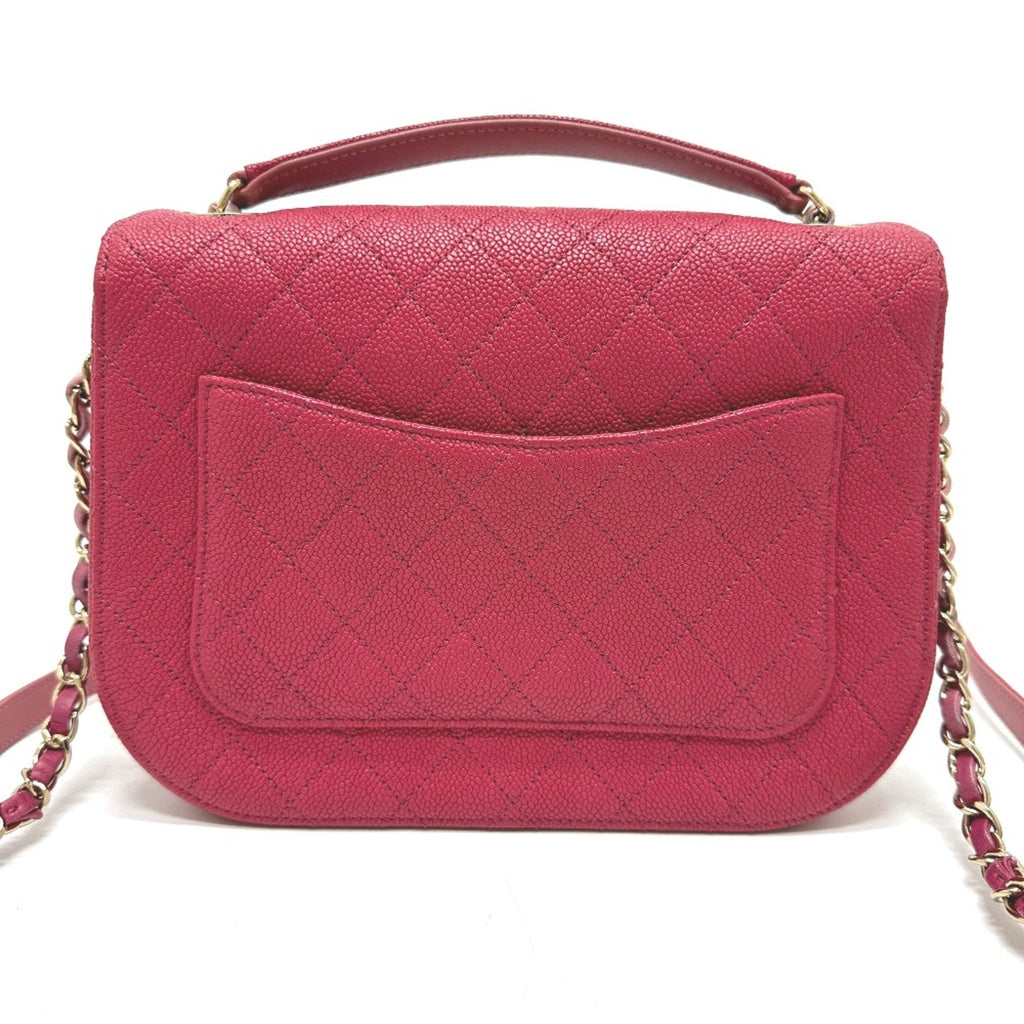 Chanel Chanel 19 Shoulder Bag Pink Caviar Leather