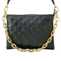 LV Pochette Chain Empreinte Leather