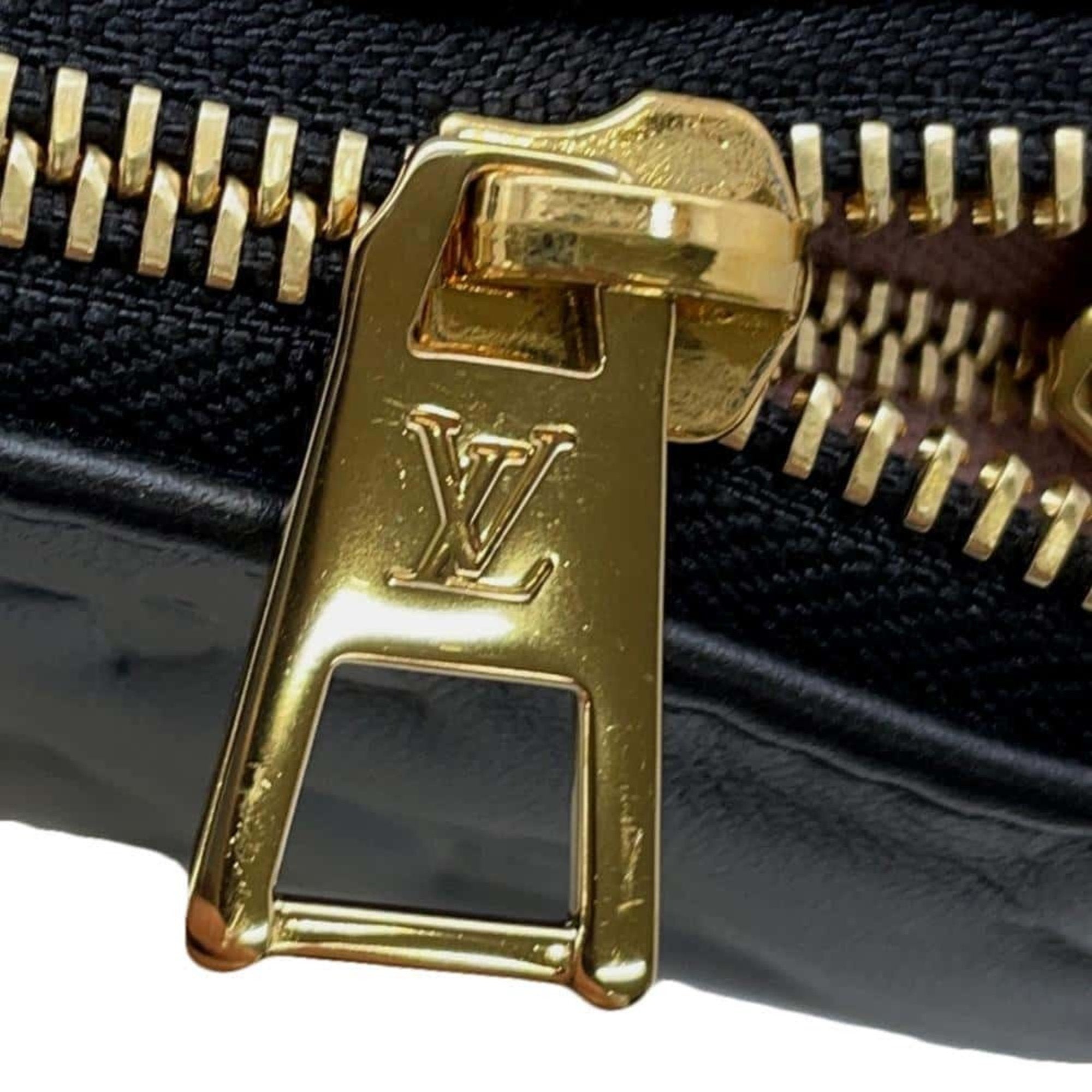 LV Pochette Chain Empreinte Leather