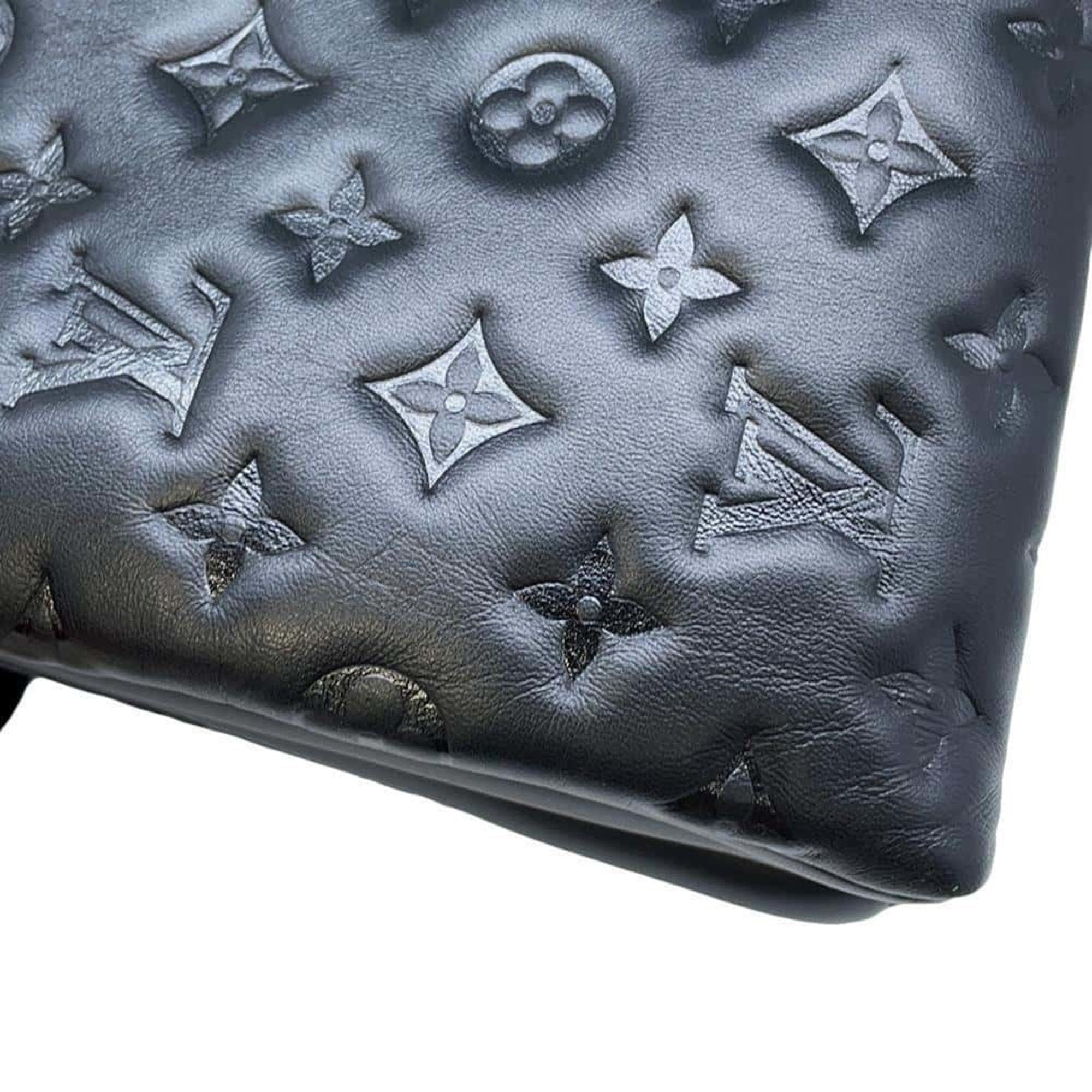LV Pochette Chain Empreinte Leather