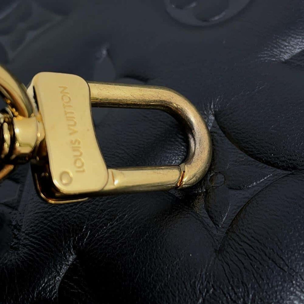 LV Pochette Chain Empreinte Leather