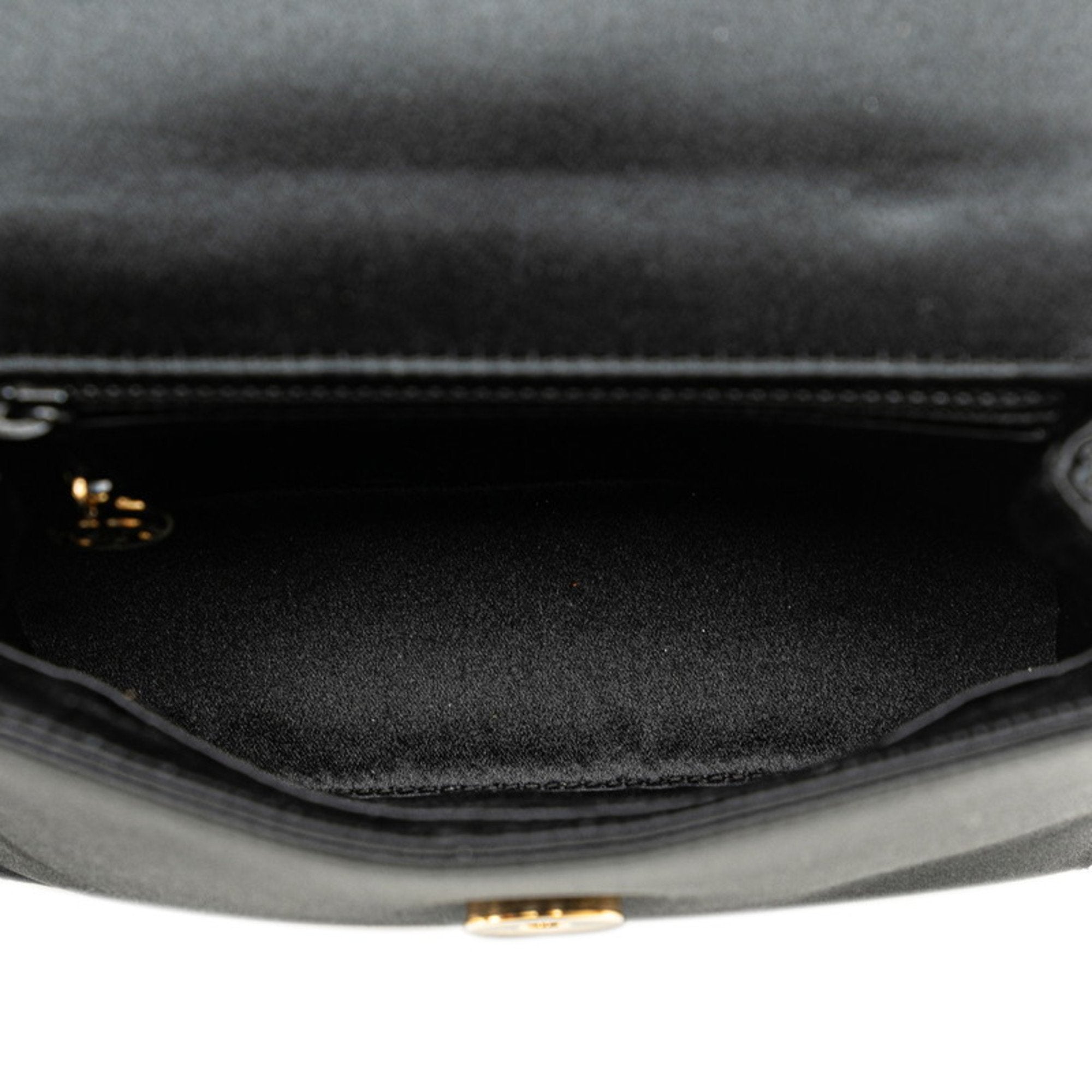Chanel Beaded Satin Shoulder Bag
