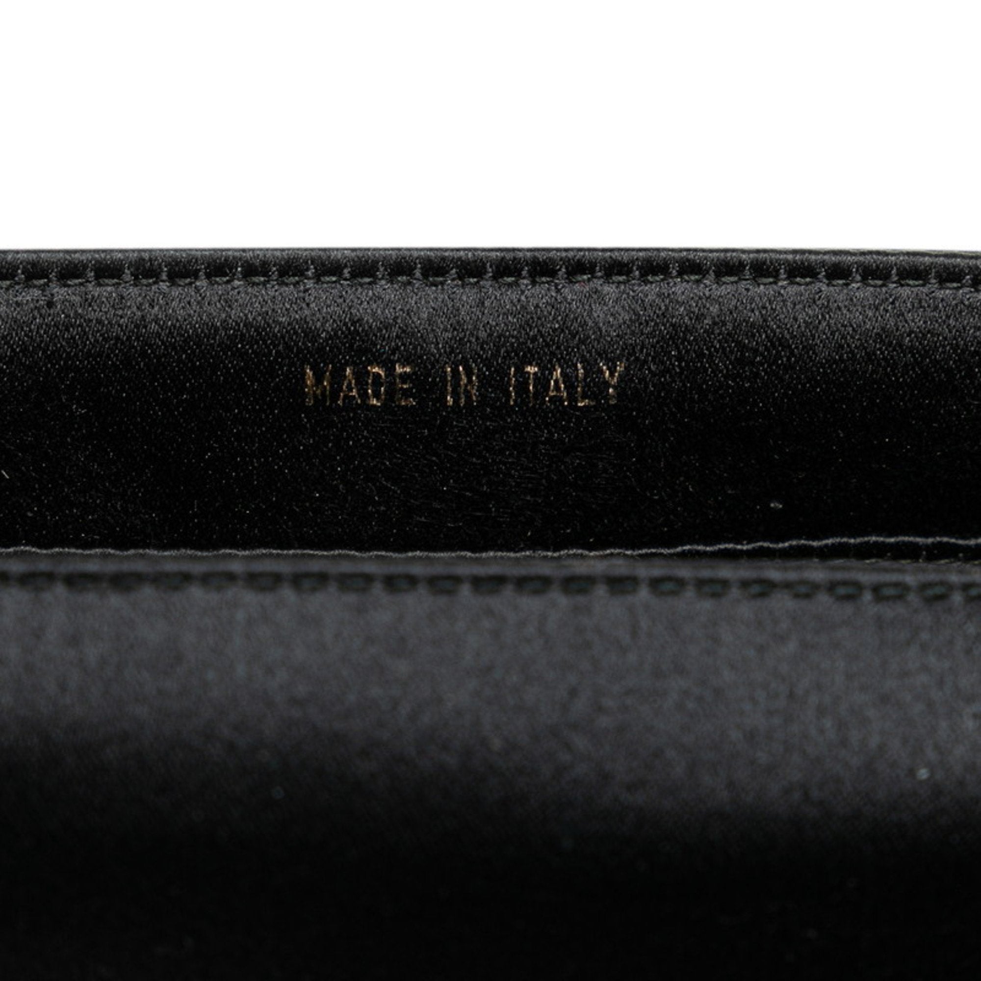 Chanel Beaded Satin Shoulder Bag