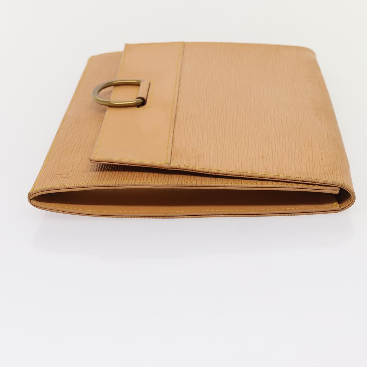 Epi Leather Clutch Dring Closure