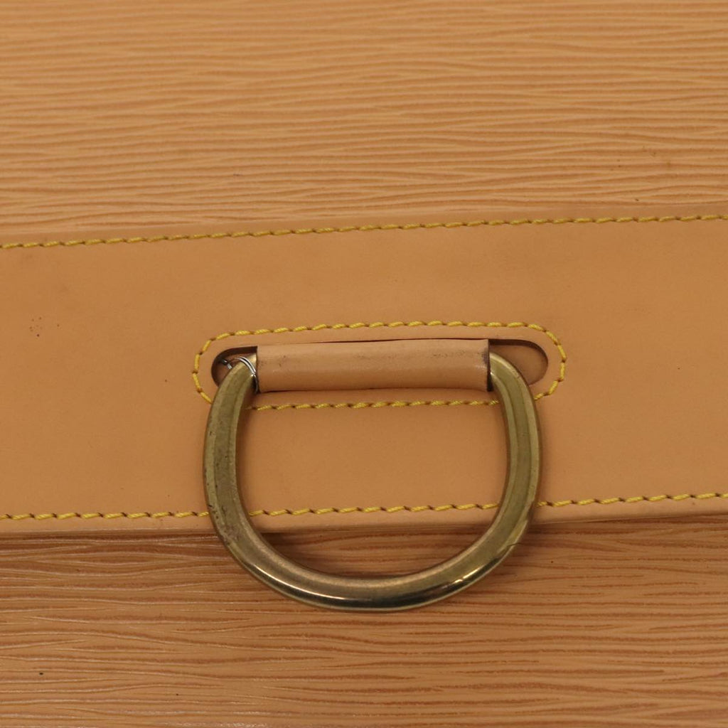 Epi Leather Clutch Dring Closure