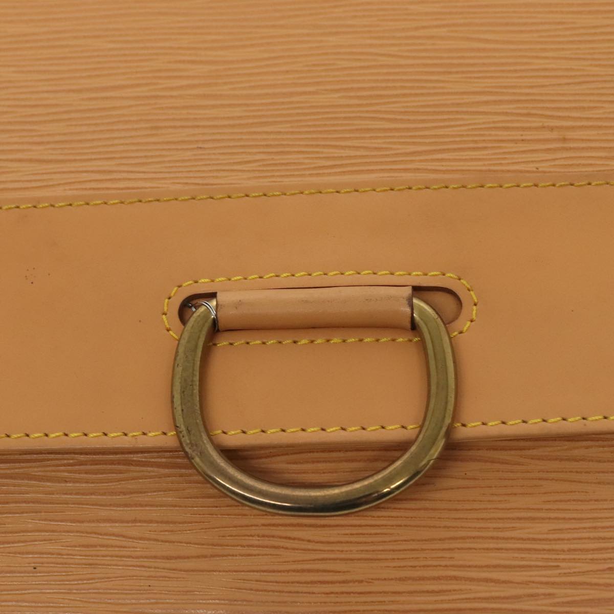 Epi Leather Clutch Dring Closure