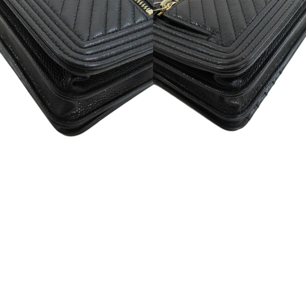 Chanel Boy Chanel Chevron Quilted Lambskin Bag