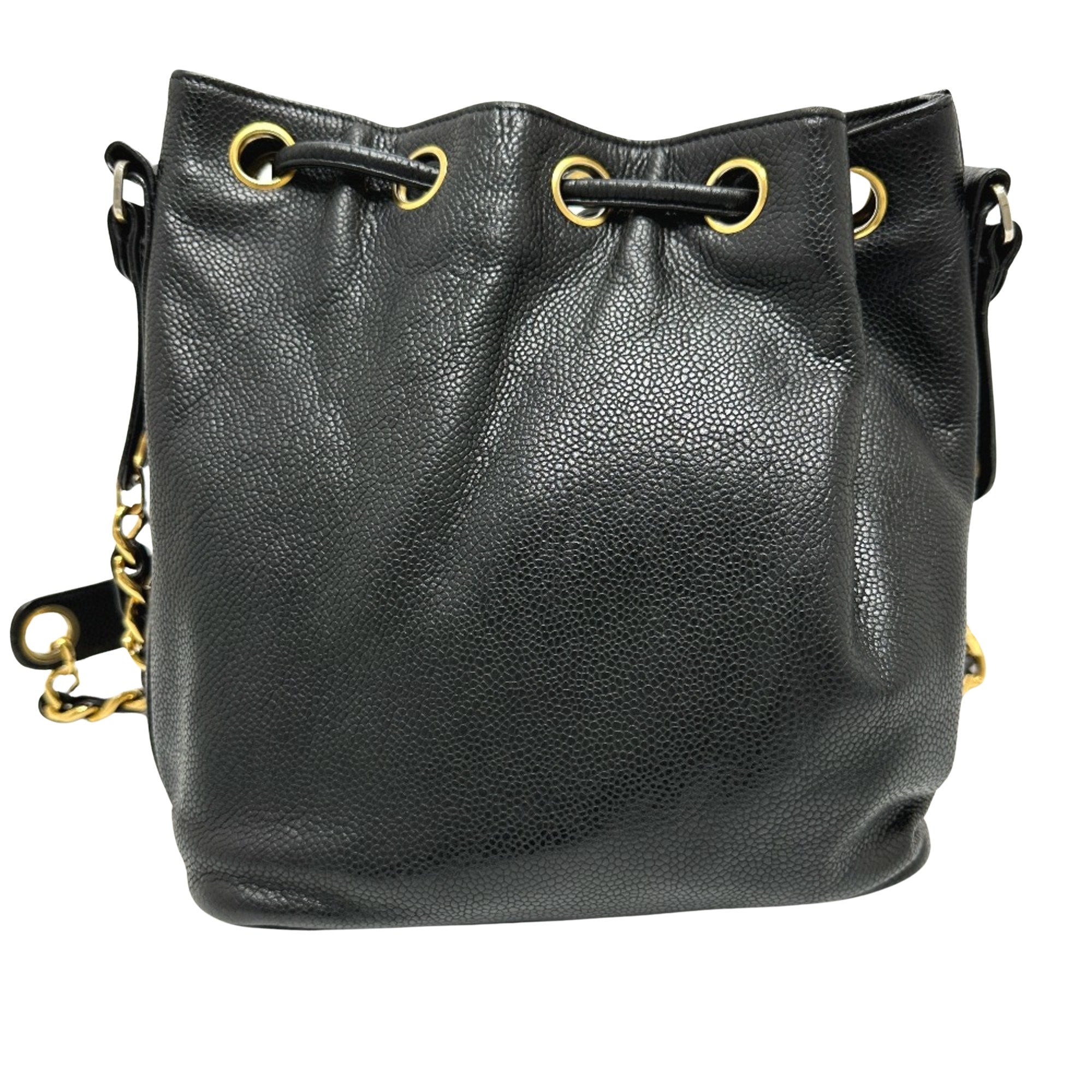Chanel Caviar Leather Bucket Bag Model Name Bucket