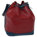 Monogram Empreinte Bucket Bag Red and Blue