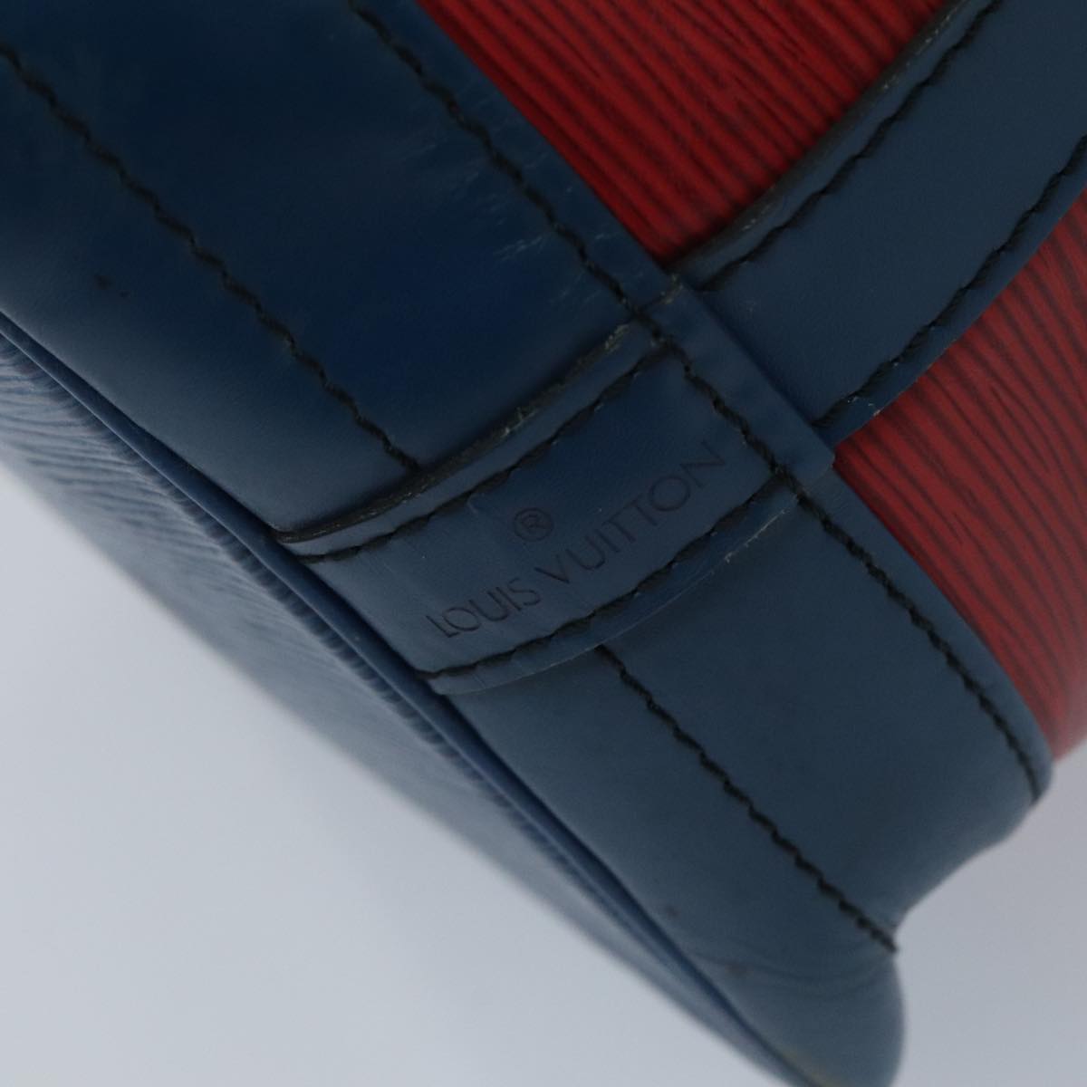 Monogram Empreinte Bucket Bag Red and Blue