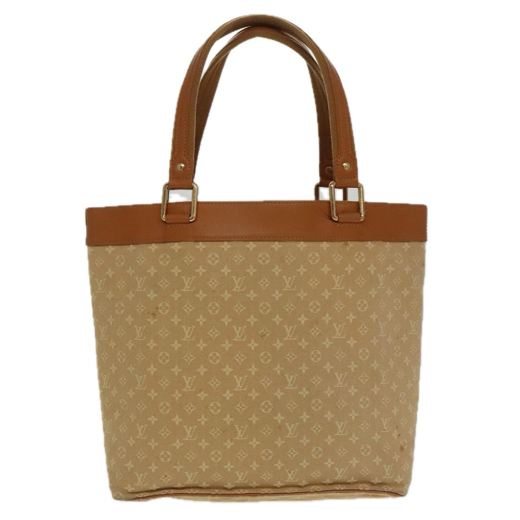 Mini Lin ToteBeige Monogram Canvas