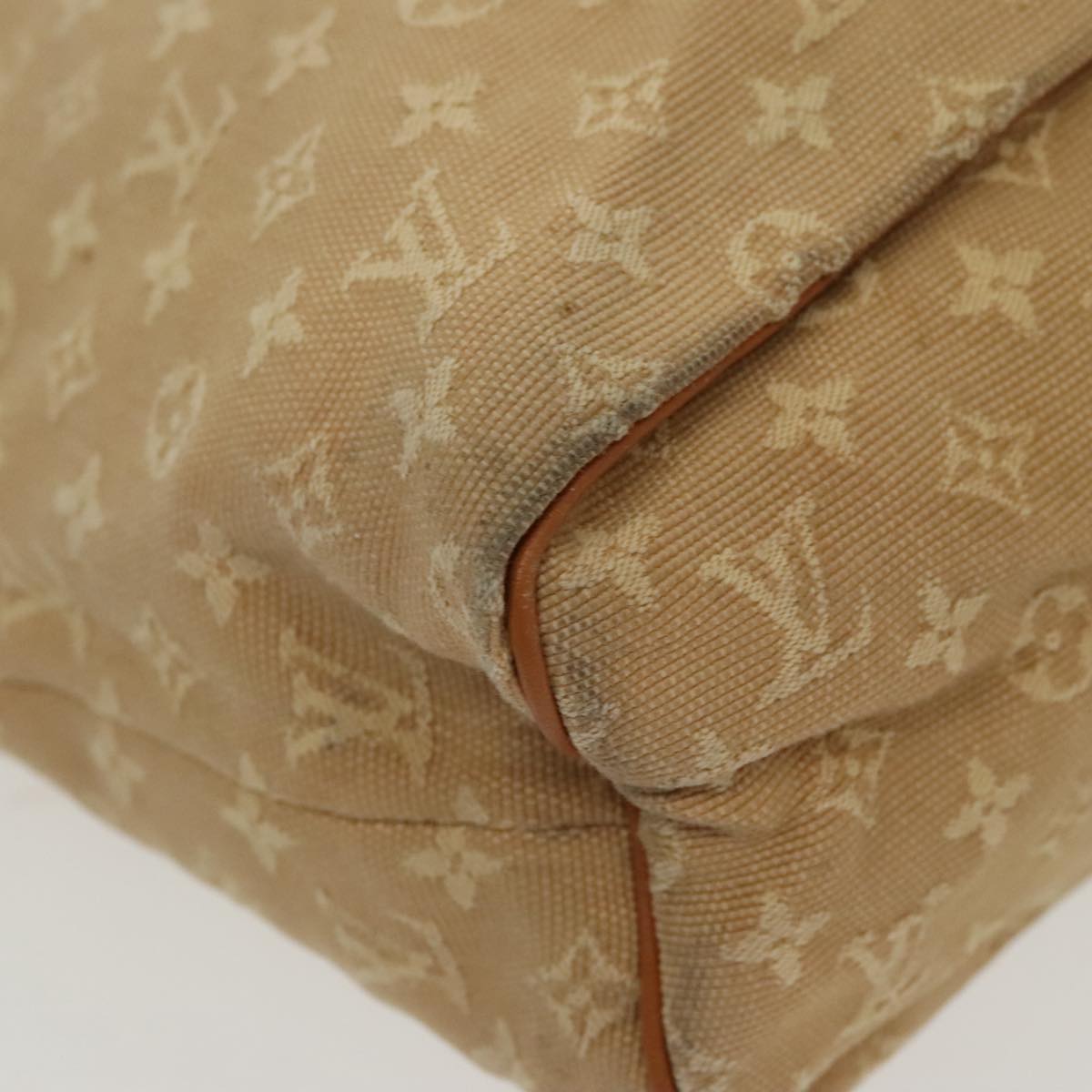 Mini Lin ToteBeige Monogram Canvas