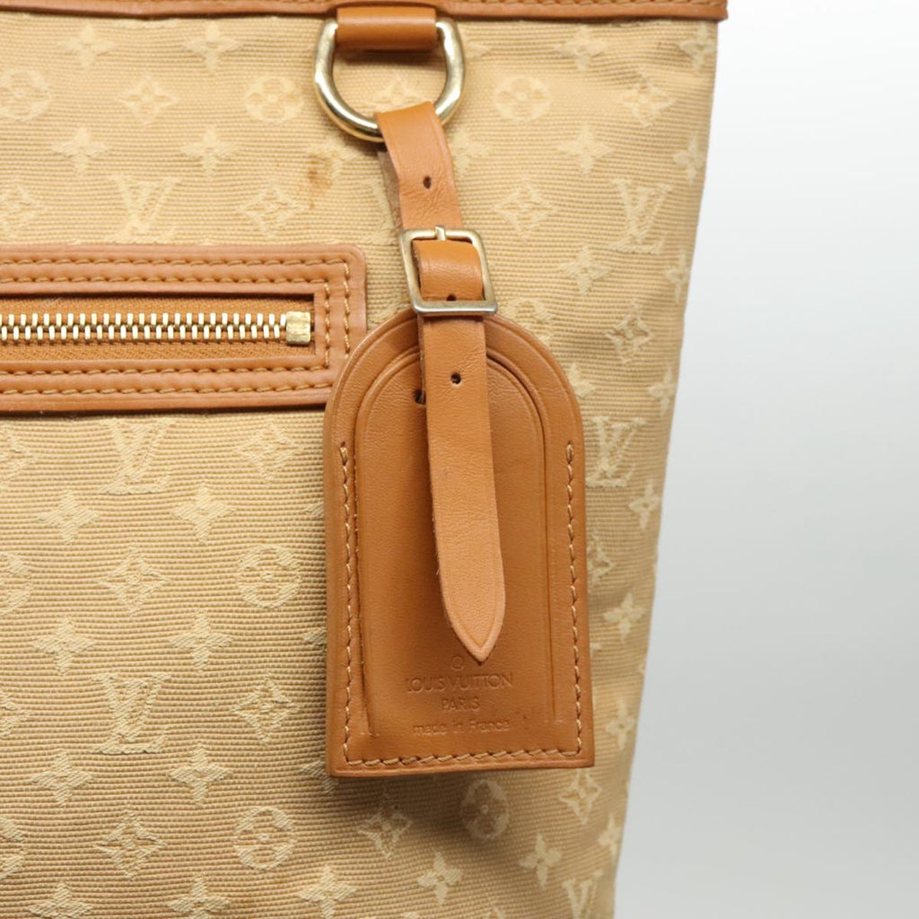 Mini Lin ToteBeige Monogram Canvas