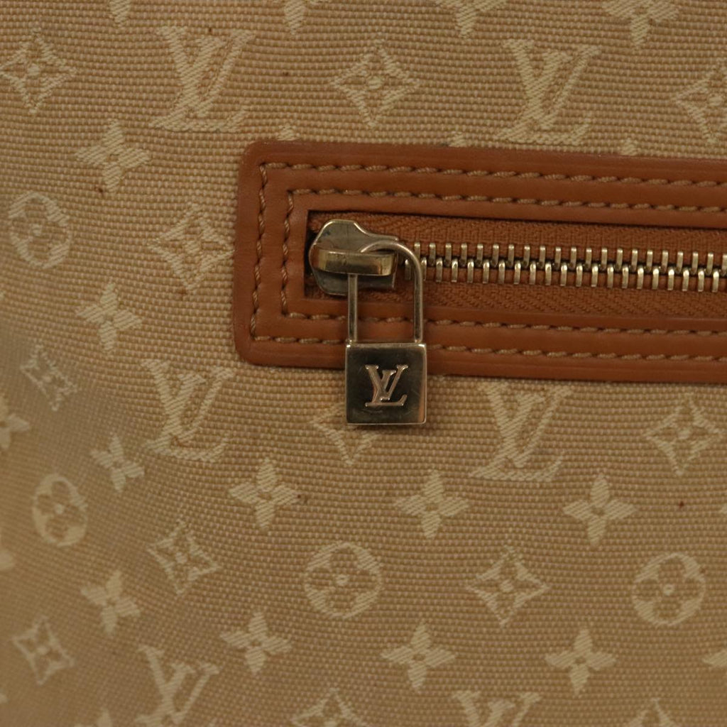 Mini Lin ToteBeige Monogram Canvas