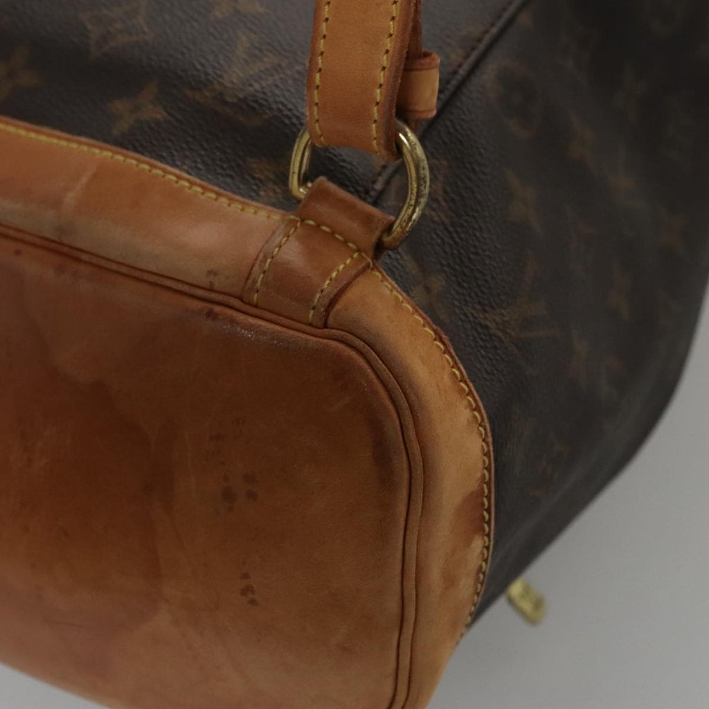 Vintage Canvas Backpack with Leather Trim