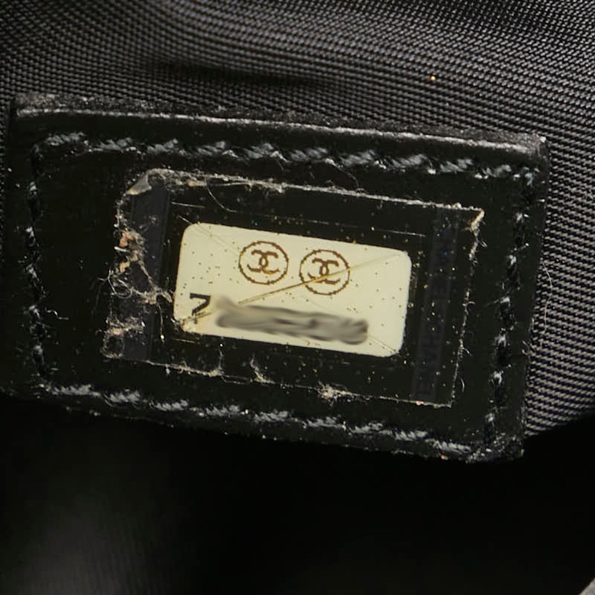 Chanel Classic Bowling Bag Embossed Quilted