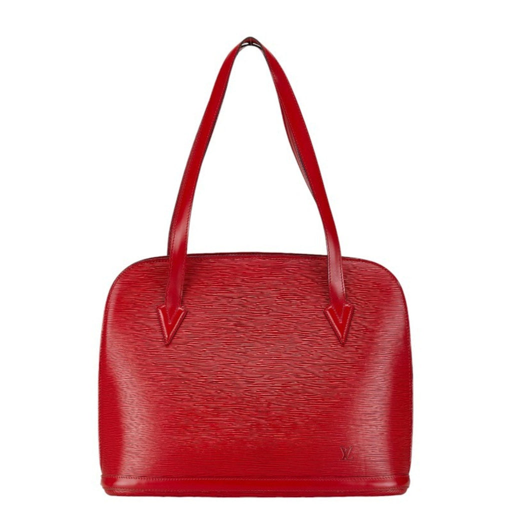 Epi Leather Speedy 30 Red Handbag