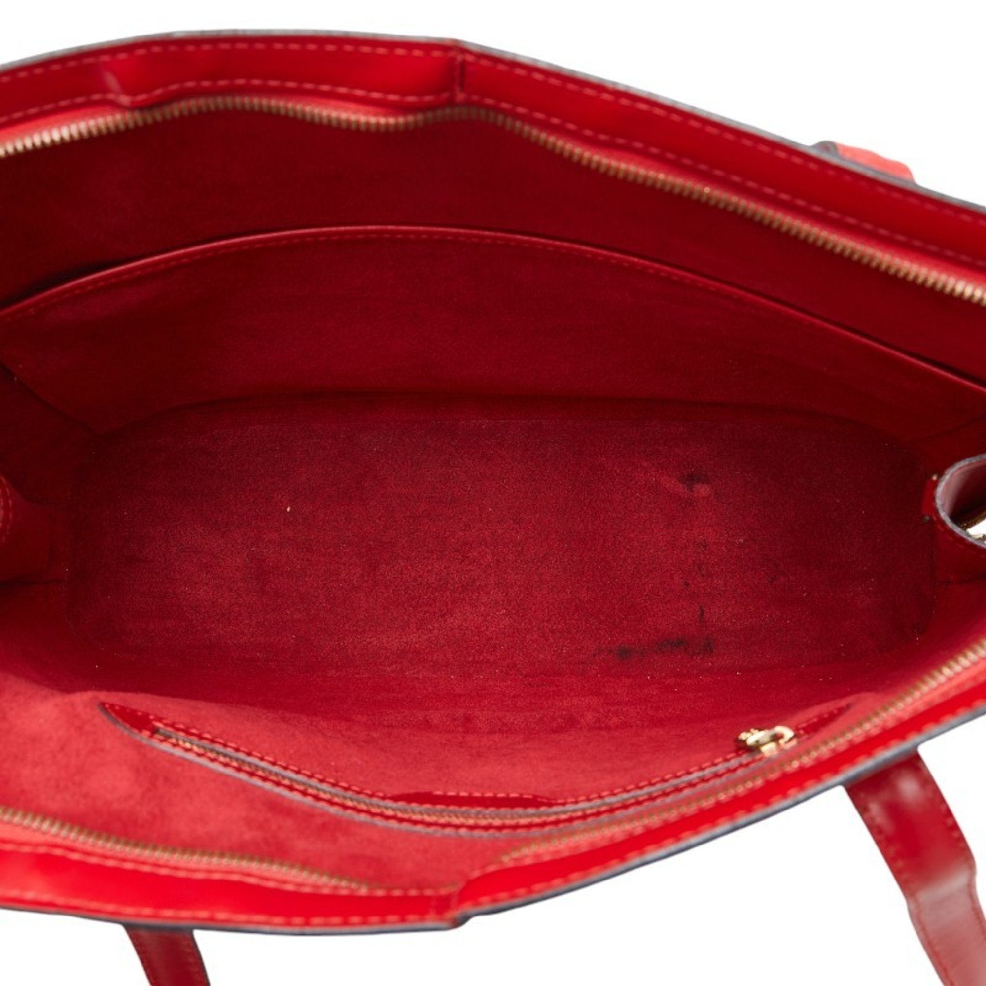 Epi Leather Speedy 30 Red Handbag