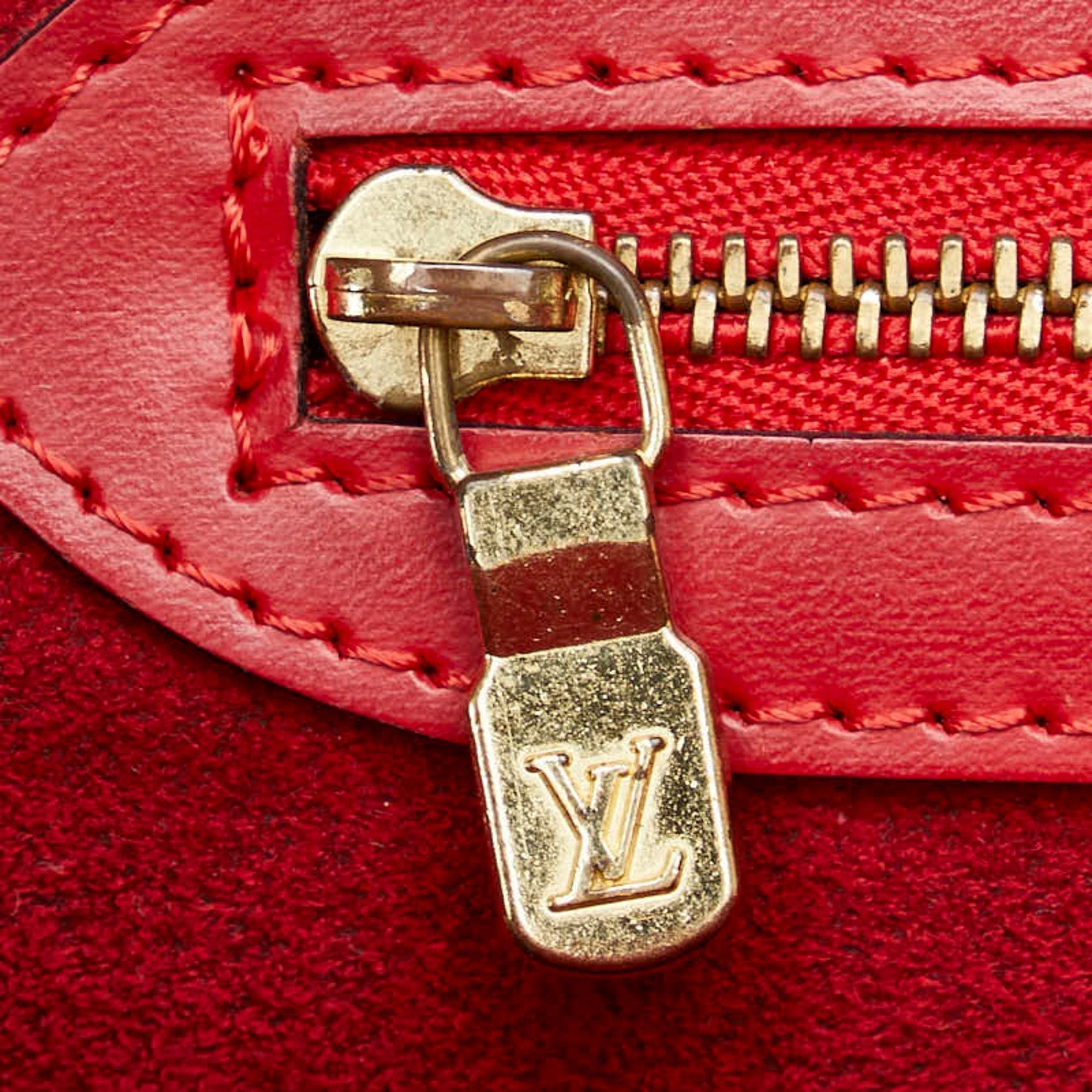 Epi Leather Speedy 30 Red Handbag
