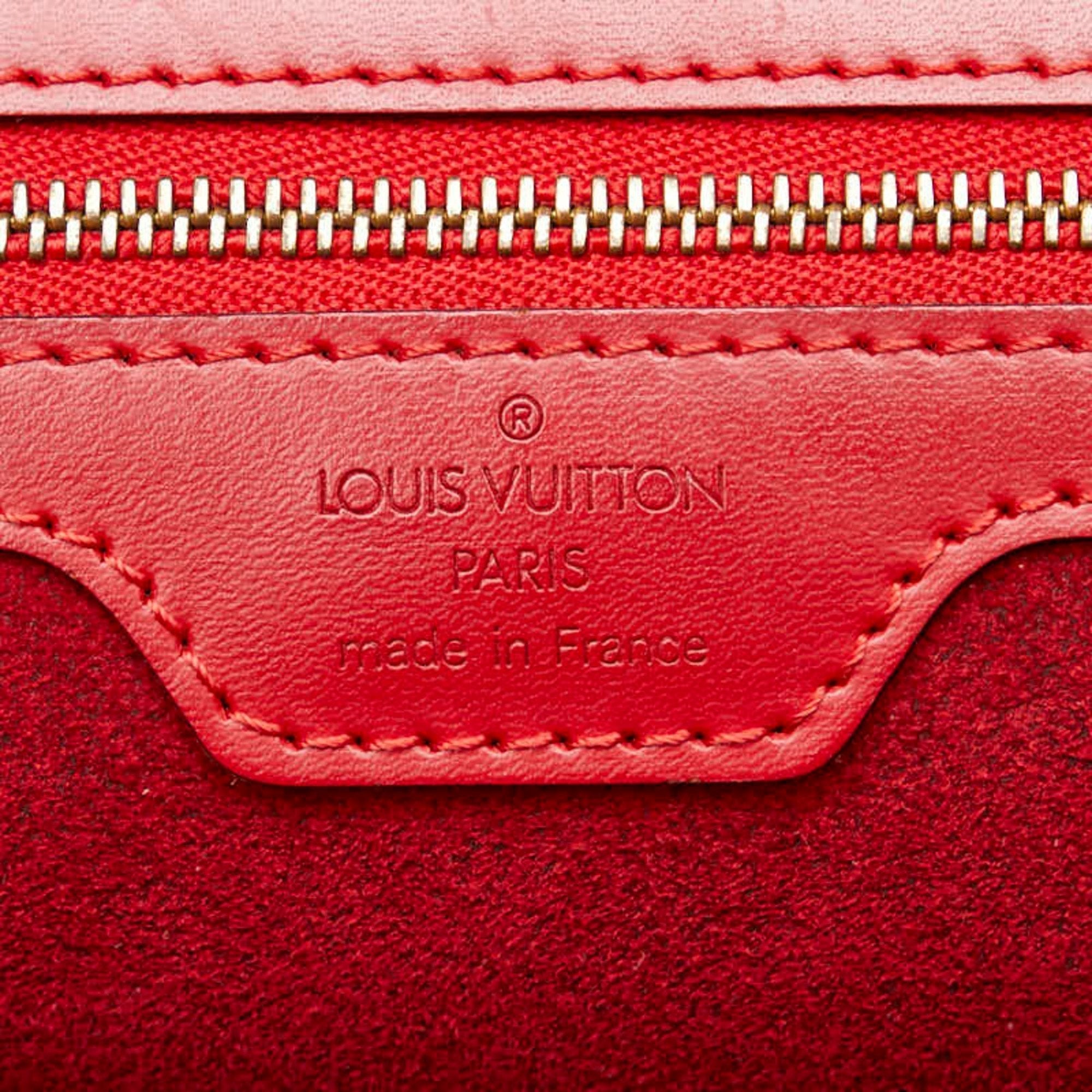 Epi Leather Speedy 30 Red Handbag