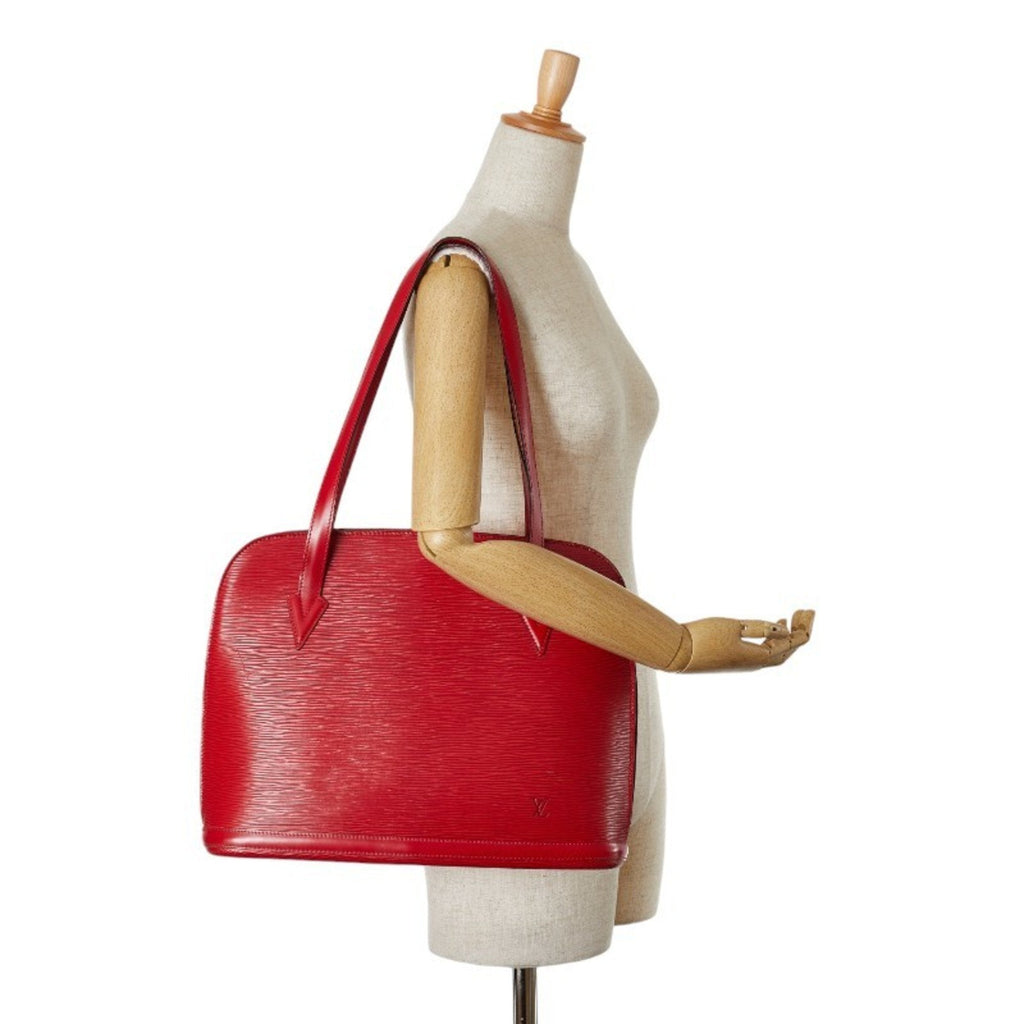Epi Leather Speedy 30 Red Handbag