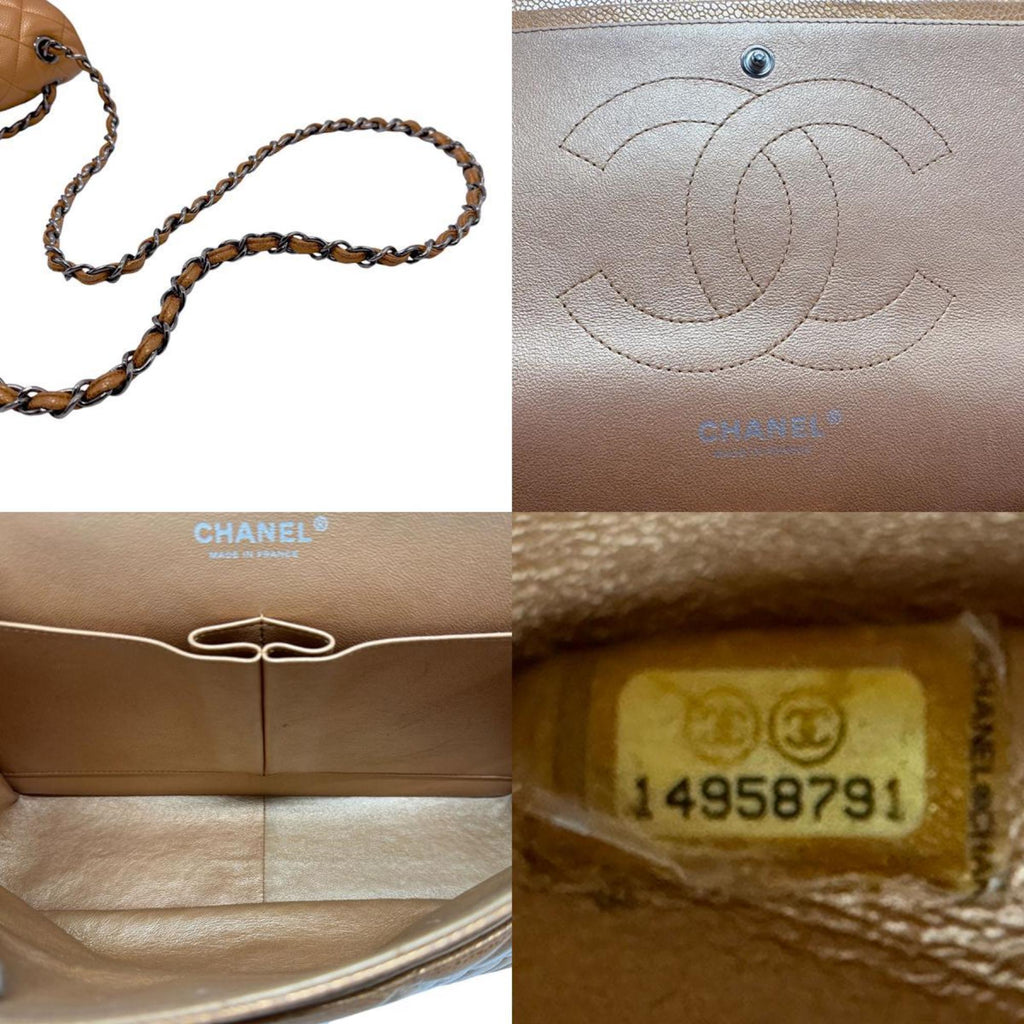 Chanel Classic Double Flap Bag Aged Calfskin